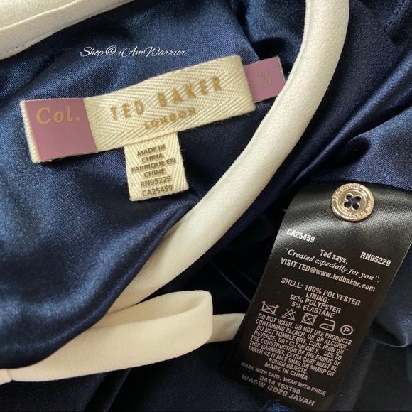 Ted Baker RARE mod telephone print shift dress *shop@iamwarrior - Picture 11 of 15